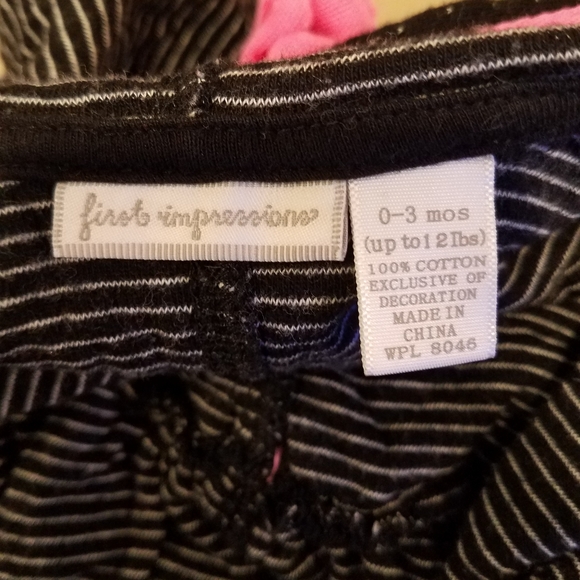 🎁SUPER COOL ZIP UP PUMA JACKET! BLACK & PINK. 3-6MON - Picture 9 of 9